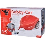 BIG 800056266 accessorio per giocattoli a dondolo e cavalcabili Rimorchio per auto giocattolo, Veicolo per bambini rosso, Rimorchio per auto giocattolo, 1 anno/i, Plastica, Rosso
