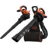 BLACK+DECKER BEBLV300-QS spazza foglie 315 km/h Nero/Orange, Soffiatore portatile, 315 km/h, 315 km/h, 40 L, 12:1, Nero, Arancione