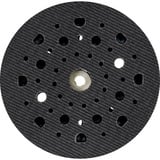 Bosch 2 608 900 003 fornitura per utensili rotanti per molatura/levigatura Platorello per disco abrasivo, Platorello per levigatrice Nero, Platorello per disco abrasivo, Bosch, Nero, Grigio, Rotondo, 12,5 cm, 1 pz