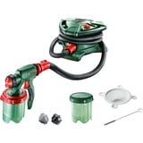 Bosch PFS 7000 1 L, Pistola a spruzzo verde/Nero, Pittura, 1 L, 0,7 l/min, 2,5 m/s², 1,5 m/s², 4 m