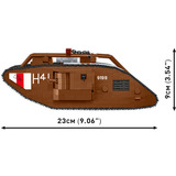 COBI Mark V (Male) no 9199, Giochi di costruzione 