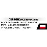 COBI ORP Dzik Polish Submarine, Giochi di costruzione 