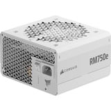 Corsair RM750e 750 Watt 80 Plus Gold Bianco Ricondizionato, Alimentatore PC bianco