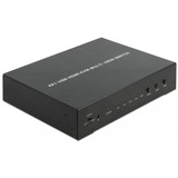 DeLOCK 11488 conmutador de vídeo HDMI, Switch KVM HDMI, Nero, Metallo, 60 Hz, 1280 x 720 (HD 720),1920 x 1080 (HD 1080), 2,25 Gbit/s