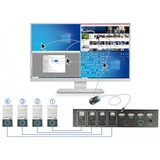 DeLOCK 11488 conmutador de vídeo HDMI, Switch KVM HDMI, Nero, Metallo, 60 Hz, 1280 x 720 (HD 720),1920 x 1080 (HD 1080), 2,25 Gbit/s