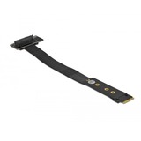 DeLOCK Adattatore M.2 Key M a U.2 SFF-8639 NVMe angolato con cavo da 20 cm, Scheda di interfaccia 