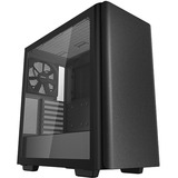 DeepCool CK500 Midi Tower Nero, Chassis Tower Nero, Midi Tower, PC, Nero, ATX, EATX, micro ATX, Mini-ITX, ABS, SPCC, Vetro temperato, 17,5 cm