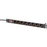 Digitus DN-95436, Ciabatta Nero/alluminio