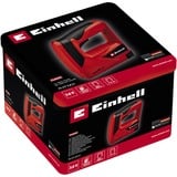 EINHELL 4257880 chiodatrice e pistola pinzatrice rosso/Nero, 6 mm, 1,4 cm, Ioni di Litio, 1300 Ah, 3,6 V, 890 g