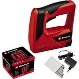 EINHELL 4257880 chiodatrice e pistola pinzatrice, Graffatrice rosso/Nero, 6 mm, 1,4 cm, Ioni di Litio, 1300 Ah, 3,6 V, 890 g