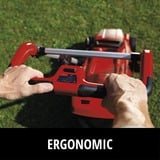 EINHELL 4326622, GE-CM 36/37 Li, Rasaerba rosso/Nero