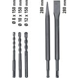 EINHELL Martello perforatore TE-RH 32 4F Kit, Trapano a percussione rosso/Nero