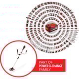 EINHELL Power X-Change AGILLO 3411320 Batterie Rechargeable Motorsense sans Batterie Rechargeable 36V rosso/Nero