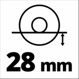 EINHELL TC-AG 115/750 smerigliatrice angolare 11,5 cm 11000 Giri/min 750 W 1,66 kg rosso/Nero, 11000 Giri/min, 11,5 cm, AC, 1,66 kg