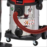 EINHELL TE-VC 2025 SACL, Aspira bagnato / asciutto rosso/in acciaio inox