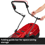 EINHELL Tosaerba a batteria GE-CM 36/43 Li M - Solo, 36Volt (2x18V), Rasaerba rosso/Nero