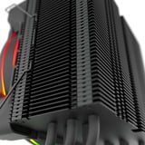 EKL Dolomit Premium Processore Refrigeratore 12 cm Nero 1 pz, raffreddamento CPU  Nero (opaco), Refrigeratore, 12 cm, 500 Giri/min, 1600 Giri/min, 23,5 dB, 92,6 m³/h