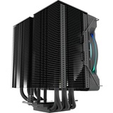 EKL Dolomit Premium Processore Refrigeratore 12 cm Nero 1 pz, raffreddamento CPU  Nero (opaco), Refrigeratore, 12 cm, 500 Giri/min, 1600 Giri/min, 23,5 dB, 92,6 m³/h
