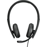 EPOS | SENNHEISER ADAPT 165 USB-C II Auricolare Cablato A Padiglione Ufficio USB tipo-C Nero, Headset Nero, Cablato, Ufficio, 20 - 20000 Hz, 144 g, Auricolare, Nero