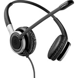 EPOS | Sennheiser | SENNHEISER IMPACT SC 660 USB ML Auricolare Cablato A Padiglione Musica e Chiamate USB tipo A Nero, Argento Nero, Cablato, Musica e Chiamate, 50 - 18000 Hz, 95 g, Auricolare, Nero, Argento