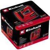 Einhell 4257880 chiodatrice e pistola pinzatrice rosso/Nero, 6 mm, 1,4 cm, Ioni di Litio, 1300 Ah, 3,6 V, 890 g