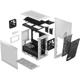 Fractal Design FD-C-MES2N-02, Chassis Tower bianco