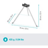 GARDENA Supporto per irrigatore 18735-20 Nero