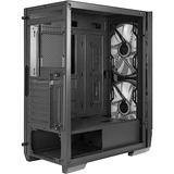 Inter-Tech 88881353, Chassis Tower Nero