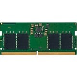 Kingston KCP556SS6-8 memoria 8 GB 1 x 8 GB DDR5 Nero, 8 GB, 1 x 8 GB, DDR5, 262-pin SO-DIMM