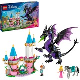 LEGO Disney Princess Malefica drago, Giochi di costruzione Set da costruzione, 7 anno/i, Plastica, 583 pz, 850 g