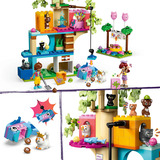 LEGO Friends 42666 Festa di Compleanno Felina e Casa sull’Albero Giocattolo con 2 Mini Bamboline e 5 Gatti, Idea Regalo 6+, Giochi di costruzione Idea Regalo 6+, Set da costruzione, 6 anno/i, Plastica, 321 pz, 452 g