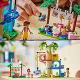 LEGO Friends 42666 Festa di Compleanno Felina e Casa sull’Albero Giocattolo con 2 Mini Bamboline e 5 Gatti, Idea Regalo 6+, Giochi di costruzione Idea Regalo 6+, Set da costruzione, 6 anno/i, Plastica, 321 pz, 452 g