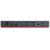 Lenovo Thunderbolt 3 Dock Gen 2 Ricondizionato, Docking station Nero