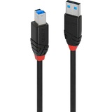 Lindy 43227 cavo USB 10 m USB 3.2 Gen 1 (3.1 Gen 1) USB A USB B Nero Nero, 10 m, USB A, USB B, USB 3.2 Gen 1 (3.1 Gen 1), 5000 Mbit/s, Nero