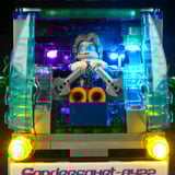 Lumibricks Cyberpunk Neoncity - Future Bus, Giochi di costruzione 