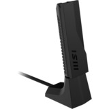 MSI BE6500 WiFi7 USB Stick - Dongle scheda di interfaccia e adattatore USB 3.2 Gen 1 (3.1 Gen 1), Adattatore Wi-Fi Nero, USB tipo A, USB 3.2 Gen 1 (3.1 Gen 1), Maschio, Nero, 111 mm, 33 mm