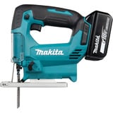 Makita Sega a pendolo a batteria DJV186Z, 18 Volt, Puzzle blu/Nero