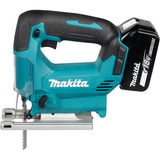 Makita Sega a pendolo a batteria DJV186Z, 18 Volt, Puzzle blu/Nero