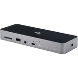 OWC Thunderbolt 4 Cablato Nero, Grigio grigio/Nero, Cablato, Thunderbolt 4, 3,5 mm, 10,100,1000 Mbit/s, Nero, Grigio, Space Gray and Black