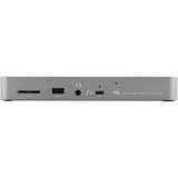 OWC Thunderbolt 4 Cablato Nero, Grigio grigio/Nero, Cablato, Thunderbolt 4, 3,5 mm, 10,100,1000 Mbit/s, Nero, Grigio, Space Gray and Black