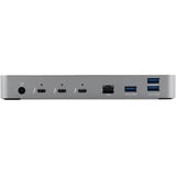OWC Thunderbolt 4 Cablato Nero, Grigio, Docking station grigio/Nero, Cablato, Thunderbolt 4, 3,5 mm, 10,100,1000 Mbit/s, Nero, Grigio, Space Gray and Black