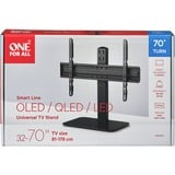 One for all Supporto da tavolo per Smart TV Nero