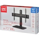One for all Supporto da tavolo per Smart TV Nero