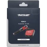 Patriot PDP31 SSD portatile 2 TB, Disco a stato solido Nero/Rosso