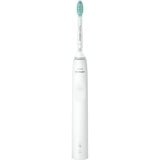 Philips 3100 series Sonicare Spazzolino elettronico bianco HX3671/13, Spazzolino da denti elettrico bianco, Adulto, Spazzolino elettrico sonico, Bianco, Bianco, Batteria, Batteria integrata