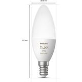 Philips Hue Philips Hue White and Color Ambiance 2 Lampadine Smart E14 25 W Philips Hue White and Color ambiance 2 Lampadine Smart E14 25 W, Lampadina intelligente, Bianco, Bluetooth/Zigbee, LED integrato, E14, 2000 K