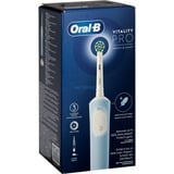 Procter & Gamble Vitality Pro Adulto Spazzolino rotante-oscillante Grigio, Bianco, Spazzolino da denti elettrico celeste, Adulto, Spazzolino rotante-oscillante, Cura quotidiana, Sensibile, Grigio, Bianco, 2 min, Grigio, Bianco