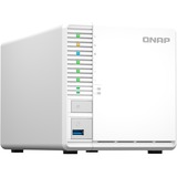 QNAP TS-364 NAS Tower Intel® Celeron® N5095 8 GB DDR4 0 TB QNAP Turbo System Bianco NAS, Tower, Intel® Celeron®, N5095, 8 GB, DDR4