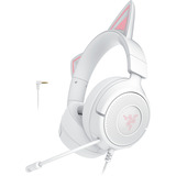 Razer Kraken Kitty V3 X White, Cuffia da gioco bianco/Rosa