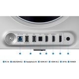 Samsung Monitor Gaming Odyssey OLED G6 da 27'', Monitor di gioco argento, 68,6 cm (27"), 2560 x 1440 Pixel, Quad HD, OLED, 0,03 ms, Argento